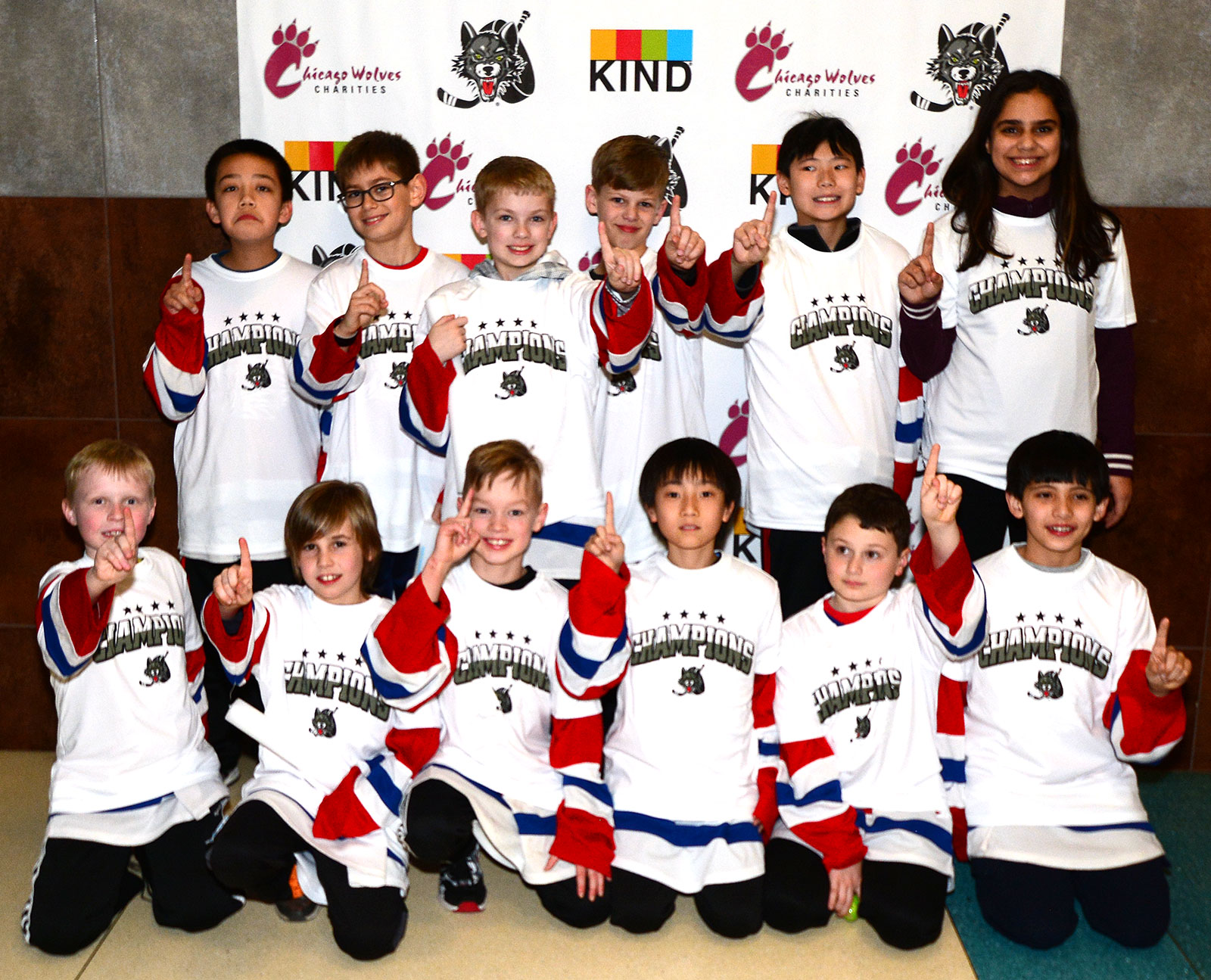 Ice Dogs Squirt House League Champions!